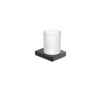 Tempo Porte-Verre Mural Titanium Black Brossé-Roca A817021Nm0