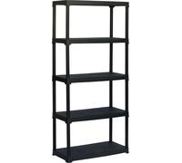 Tempo T80-5 Étagère à 5 tablettes, largeur 80 cm