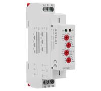 Temporisateur GRT8-S1, 230V AC, 0,1 seconde à 100 jours, 16A, montage sur rail DIN