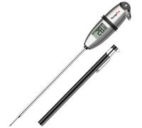 ThermoPro TP02S Thermometre Cuisine Patisserie Numérique 3 Secondes Instantané pour Boissons Chaudes Lait Les Confiseries Sucre avec Longue Sonde de Cuisson