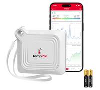TempPro TP351 Thermo-hygromètre Bluetooth, moniteur de température 80 m | Capteur de contrôle à distance via application, exportation des données stockées sur 2 ans (anciennement ThermoPro)