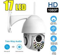 TEMPSA Caméra Surveillance HD 1080P - Pour extérieur - Motorisée - Avec WIFI - Vision nocturne