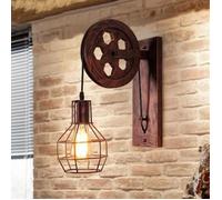TEMPSA Loft Rétro Applique Murale Vintage Style Industriel Suspension Lumière