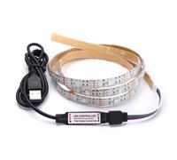 TEMPSA USB RGB Bande ruban flexible lumineux 5050 SMD TV Fond Décor étanche 1m