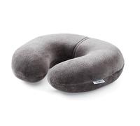 TEMPUR Transit Oreiller de voyage, confortable oreiller cervical en materiau TEMPUR, la viscoelastique, idéal pour les voyages en bus, train, voiture ou avion, 30 x 28 x 8 cm