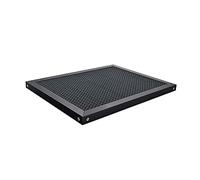 TEN-HIGH Honeycomb Table de travail pour machine à graver laser,Table de travail en nid d'abeille compatible avec divers équipements de gravure laser(430mm×330mm×22mm)