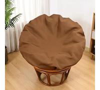 TENAGE Housse de coussin pour fauteuil papasan uniquement, housses de coussin pour fauteuil papasan extérieures et intérieures imperméables, housse de protection papasan pour coussins avec fermeture