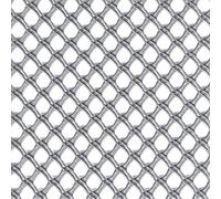TENAX Airy 1,00x5 m Argent, Filet en Plastique, Filet Décoratif Brise-Vue et Brise-Vent pour Terrasses, Balcons et Jardins
