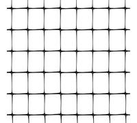 Tenax Aviary 2,00 x 200 m Noir, Filets pour Poulailler et Cages, Clôture en Plastique pour Animaux de Cour, Clôtures Agricoles, Filets Anti-Taupes