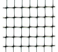 TENAX Cintoflex M Filet plastique noir à mailles moyennes pour clôtures - 1,5 x 100 m
