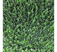 TENAX Divy 3D Panel Buxus Intense 0,50 x 1 m Vert, Panneau Modulaire en Feuilles de Buis Artificielles pour Décoration Murale et Jardin Vertical