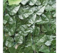 Tenax Divy Laurus 1,50x3 m Vert, Haie Synthétique Composée de Feuilles de Laurier, Brise-Vue pour Balcons, Terrasses, Jardins et Clôtures