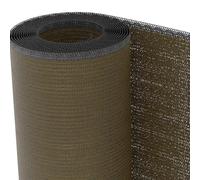 TENAX Filet Brise Vue Soleado Corten 2,00x50 m Marron, Filet Tissé d'Occultation pour Terrasses, Balcons et Jardins, Filet d'Ombrage pour Protéger du Soleil