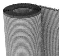 TENAX Filet Brise Vue Soleado Glam 2,00x10 m Gris, Filet Tissé d'Occultation pour Terrasses, Balcons et Jardins, Filet d'Ombrage pour Protéger du Soleil