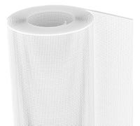 TENAX Filet en Plastique Quadra 05 Blanc 1,00x50 m, Filet de Protection Multi-Usages pour Balcons, Terrasses, Portails et Clôtures