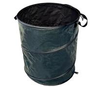 TENAX Garden Bag Start 150L Sac de Jardin Pop-Up 55x66 cm Vert, Sac pour Feuilles et Déchets Verts en Polyéthylène Imperméable, Autoportant Pliable avec Poignées, sans Couvercle