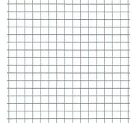 TENAX - Grillage galvanisé carré 1x5m (13x13mm), Gris