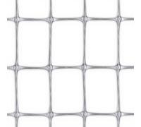 Tenax Millennium Filet de clôture argent 1 x 25 m résistant aux UV et aux chocs