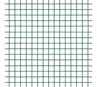 Tenax Plamet 10 Grillage Métallique Plastifié 1,00x5 m Vert, Maille Carrée 14x14 mm, pour Cages et Enclos d'animaux de Basse-Cour (Poules, Lapins, Oiseaux), Petites Clôtures et Applications Agricoles