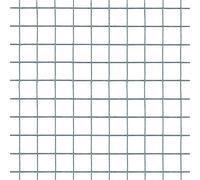 TENAX QUADRAMET 20 Filet Métallique 1,00x5 m Argent, Maille Carrée 20x20 mm, pour Cages et Enclos d'animaux de Basse-Cour (Poules, Lapins, Oiseaux), Petites Clôtures et Applications Agricoles