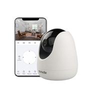 Tenda Caméra WiFi Intérieure 1080P - Surveillance 360° Pan/Tilt, Audio Bidirectionnel, Détection Humaine et Mouvement, Suivi Auto, Vision Nocturne, Alexa, CP3 V2.2