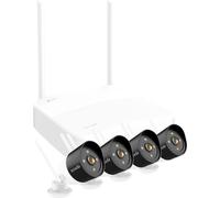 Tenda K4W-3TC kit de vidéo-surveillance Avec fil &sans fil 4 canaux