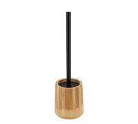 Tendance - Brosse Bambou Ronde - Bambou - Salle de Bain - Poubelles et Brosses WC
