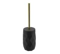 Tendance - Brosse WC ABS + Rubber - Noir - Salle de Bain - Poubelles et Brosses WC