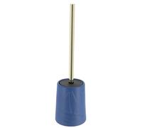 TENDANCE - Brosse WC gres Ronde Decor Bateau - Bleu Marine