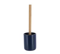 TENDANCE - Brosse WC Polyrésine - Bleu Marine - Salle de Bain - Poubelles et Brosses WC