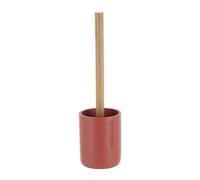 TENDANCE - Brosse WC Polyrésine - Terracotta- Salle de Bain - Poubelles et Brosses WC