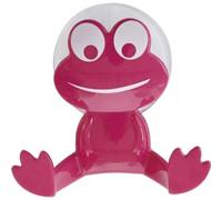 Tendance - Crochet Grenouille PP sur Ventouse - Fuchsia - Salle de Bain - Themes tendance