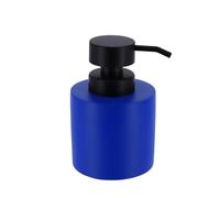 TENDANCE - Distributeur à Savon en Ciment 320 ML - Bleu Majorelle - Salle de Bain - Accessoire Salle de Bain à Poser
