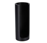 TENDANCE - Distributeur Cotons demaquillants polyresine - Noir