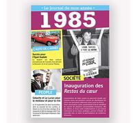 TENDANCE EDITIONS CARTE D'ANNIVERSAIRE LE JOURNAL DE MON ANNEE 1948-2011 (1985)
