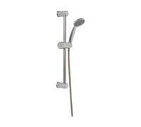 Tendance - Kit Colonne 52 cm/Douchette 1 Fonction et Anticalcaire/flexible Acier Inoxydable 150 cm - Chrome - Salle de Bain - Hydro