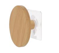 Tendance - Patère Bambou d8,5cm sur Sticker - Bambou - Salle de Bain - Accessoire Utilitaire