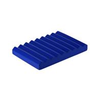 TENDANCE - Porte Savon en Ciment - Bleu Majorelle - Salle de Bain - Accessoire Salle de Bain à Poser