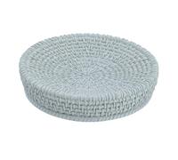 Tendance - Porte savon polyresine adele - bleu clair