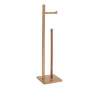 Tendance - Réserve et Dérouleur Papier WC Acacia - Acacia - Salle de Bain - Petit Mobilier