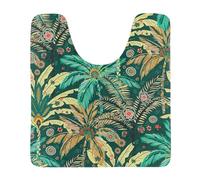 Tendance - Tapis Contour WC Absorbant Souple 45x50cm - Rêve d'Ailleurs - Salle de Bain - Tapis