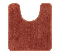 Tendance - Tapis Contour WC Microfibre 45x50 cm Dessous Latex - Cuivre - Salle de Bain - Tapis