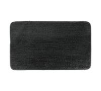 Tendance - Tapis Microfibre Doux Dessous Latex 45x75 cm - Gris Foncé - Salle de Bain - Tapis