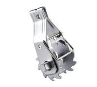 Tendeur de ligne avec structure manuelle en carbone, argent | Tendeur de ligne manuel en acier au carbone pour l'entretien de clôture, la fixation des fils et le contrôle de la tension