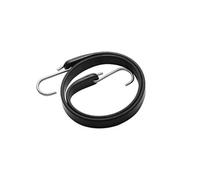 Tendeurs de Elastique Lot de 50 Longueurs 80cm Avec Crochets S en Acier Noir