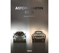 teNeues Calendrier mural Aston Martin 2025, 50 x 70 cm, avec douze photos époustouflantes de modèles Aston Martin issus de 110 ans d'histoire, photographié par Rene Staud