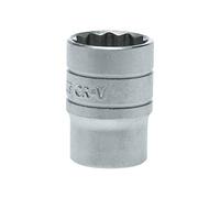 Teng M120519-C Regular Bi-Hexagon Socket 19mm 1/2in Square Drive