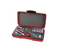 Tengtools 167290105 T 1436.1/4, Dr.socket Set (Mr1436)