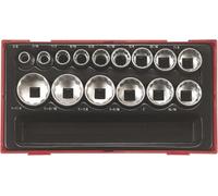 Jeu de douilles AF TT1 tray 1/2 12 pans de 3/8 à 11/4 15 pièces Teng Tools TT1215AF