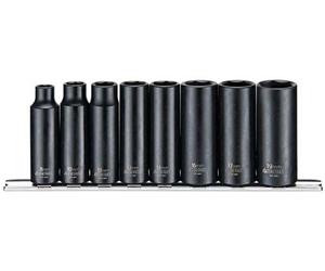 Tengtools 114960206 Set Impact Socket Set Long 1/2" 9126 10Pcs
